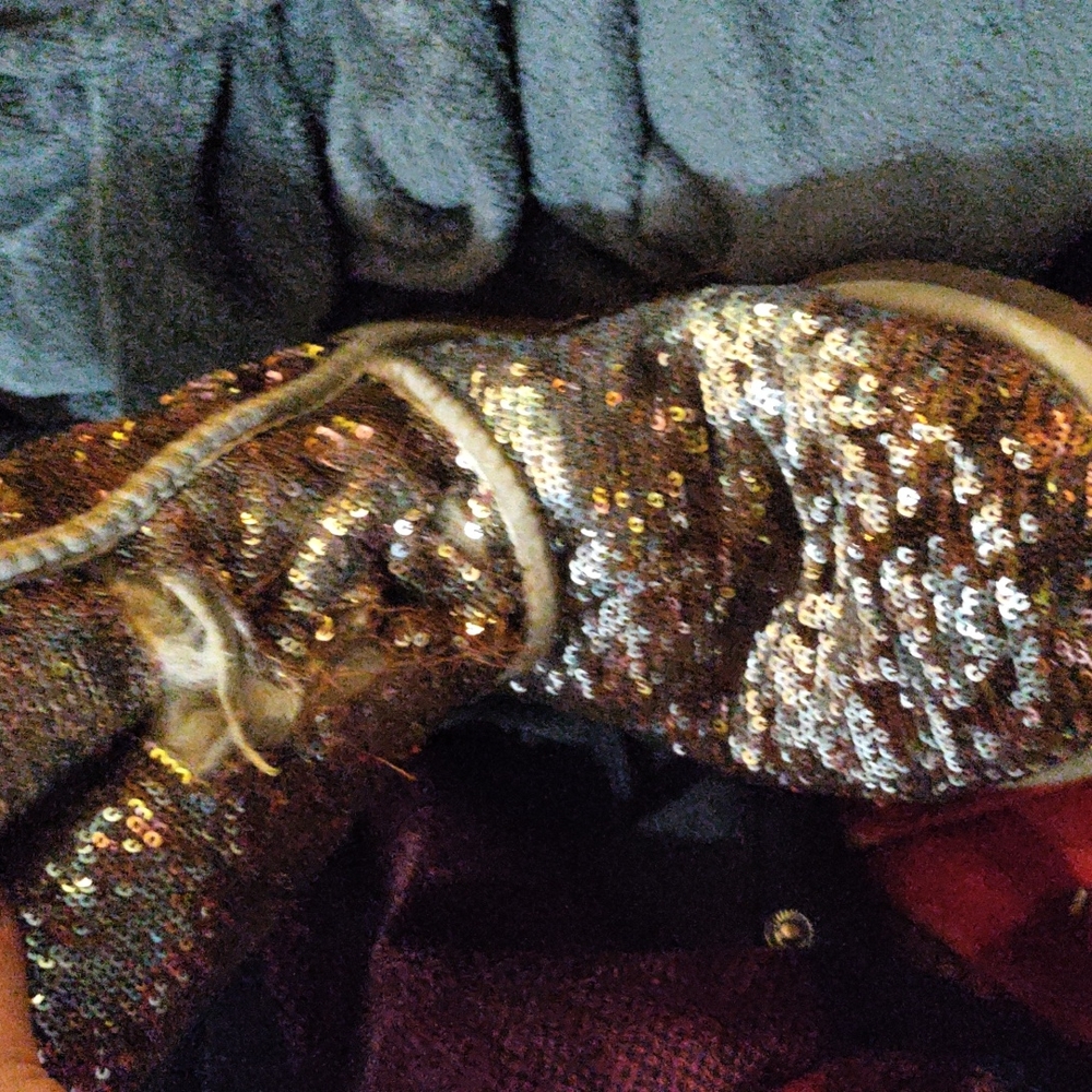 Iso a Right Ugg classic sparkle boot SN 3353